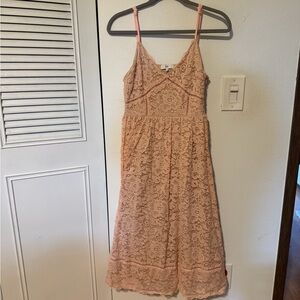 NSR Blush Lace Dress